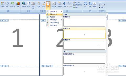 word2007怎么设置页码 word2007前几页不显示页码的设置方法