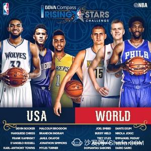2015nba全明星新秀赛 2015年NBA全明星新秀赛