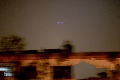 上海惊现巨型ufo [图文]山西太原市上空惊现UFO