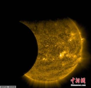 天文奇观 [图文]今天傍晚将现太阳地球月亮三点一线天文奇观