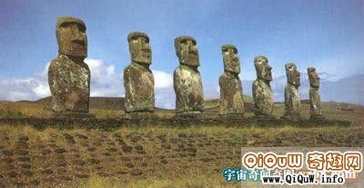 复活节岛石像之谜 [多图]复活节岛文明的毁灭之谜 巨人石像耗尽资源