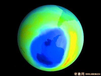 南极臭氧层空洞 [图文]今年南极臭氧层空洞比去年大