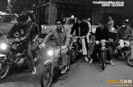 六十年代春节老照片 [多图]日本六十年代“暴走族”老照片