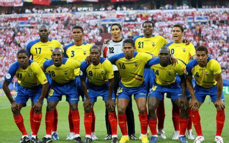 意大利国家男子足球队 厄瓜多尔国家男子足球队 厄瓜多尔国家男子足球队-历史，厄瓜多尔