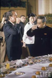 尼克松 国宴 周总理招待尼克松的国宴
