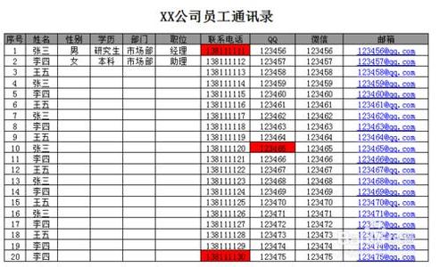 如何制作手机通讯录 如何制作通讯录