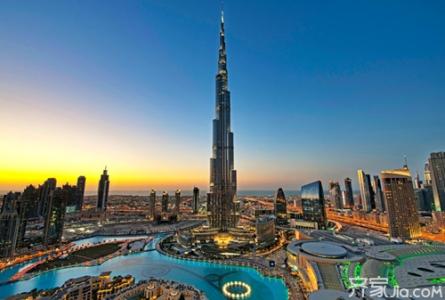 迪拜哈利法塔图片 迪拜的“哈利法塔” 世界上最高的建筑