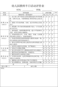 小班半日开放活动流程 幼儿园半日活动方案