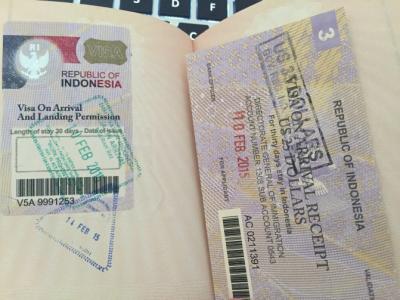 印尼落地签证费用 怎样申办印尼的落地签证