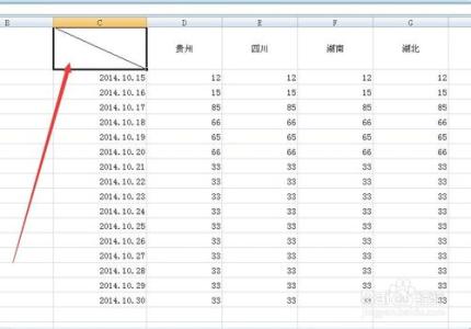 excel里面怎么画斜线 Excel里面的斜线是怎么画出来的