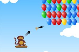 小猴子射气球小游戏 小猴子射气球1 小猴子射气球1-游戏基本信息，小猴子射气球1-游戏