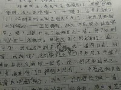 她鼓励了我作文 给了我作文