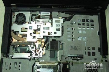 thinkpad t400笔记本 ThinkPad T400 笔记本拆机过程 清理风扇