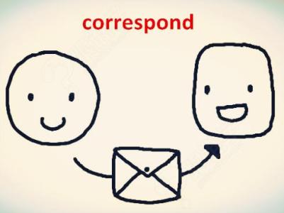 correspondent correspond