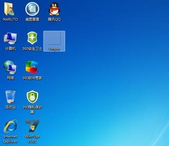 win7桌面图标蓝底 win7桌面图标蓝底怎么办