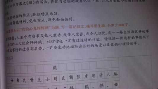 我的心儿怦怦跳作文300 我的心儿怦怦跳作文