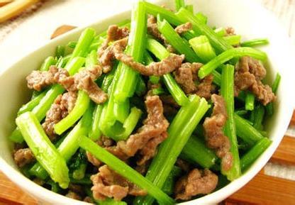 芹菜炒肉丝的做法 芹菜炒肉的做法