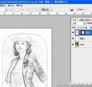 photoshop 铅笔素描 Photoshop快速把人物图片转为铅笔素描