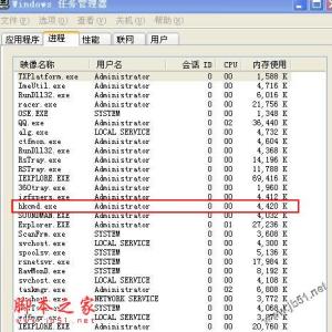 hkcmd是什么进程 hkcmd.exe进程是什么？