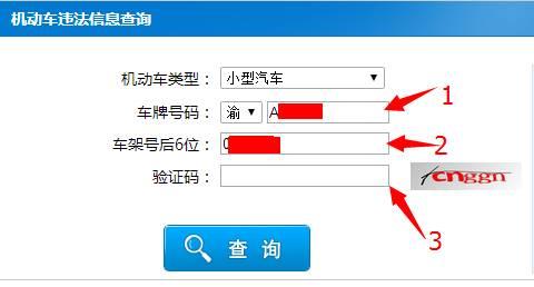 重庆交通违章查询 重庆交通违章查询方法