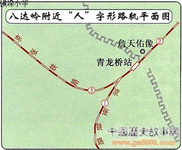 詹天佑人字形铁路 详解詹天佑＂人字形＂铁路线路设计