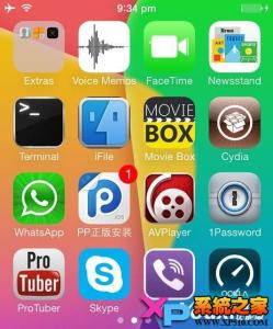 5代用卡贴越狱后的教程 iOS7.0.6完美越狱教程