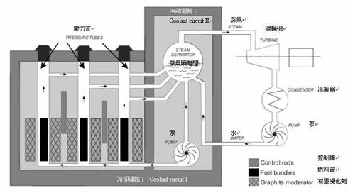 沸水反应堆 压力管式石墨慢化沸水反应堆 压力管式石墨慢化沸水反应堆-反应堆