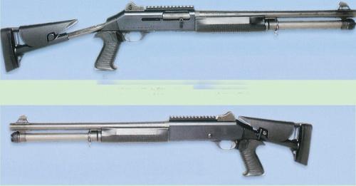 贝内利m4霰弹枪 意大利贝内利M1超级90式12号防暴霰弹枪