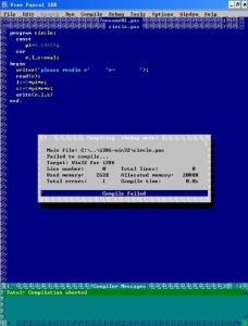 free pascal 乱码 FreePascal/TurboPascal乱码解决方案