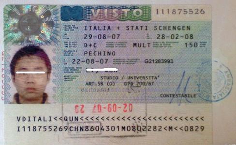 意大利签证照片尺寸 意大利签证小贴士 照片尺寸为大一寸