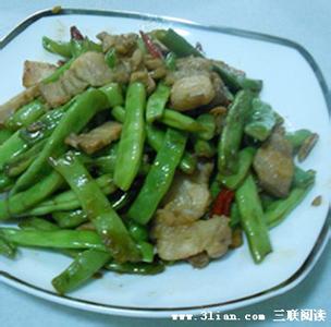 菜谱家常菜做法 家常菜菜谱 豆角炒肉的做法