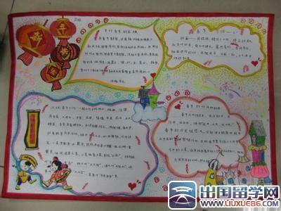 传统文化手抄报资料 中国传统文化资料手抄报模版