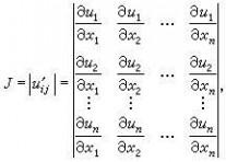 雅可比矩阵 雅可比矩阵-定义，雅可比矩阵-MATLAB