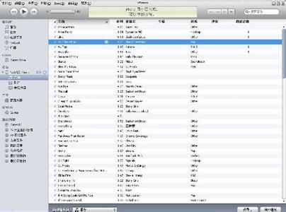 itunes 怎么同步歌曲 itunes怎么同步歌曲