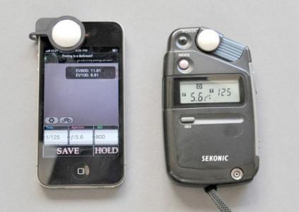 入射式测光表 如何用手机变成专业入射式测光表