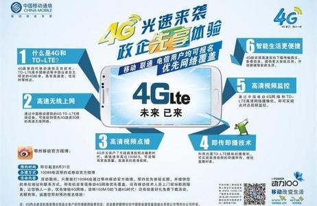 小米4支持移动4g吗 移动4G网络是什么