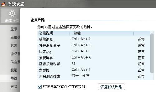 关闭qq聊天窗口快捷键 QQ聊天的一些快捷键