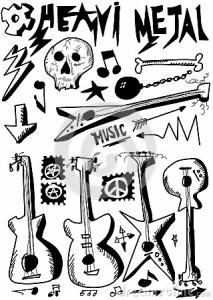 重金属音乐发展史 重金属音乐 重金属音乐-起源和发展，重金属音乐-与其他相似音乐