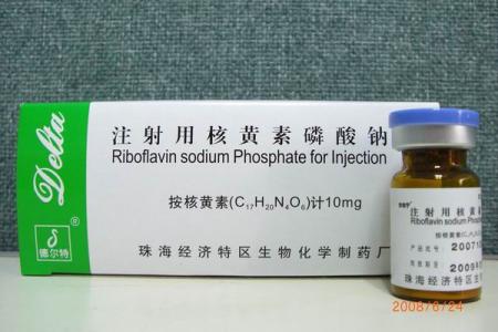 核黄素磷酸钠 核黄素磷酸钠-药品资料，核黄素磷酸钠-2010版中国