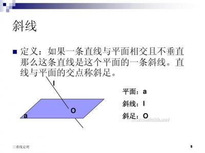 三垂线定理的逆定理 三垂线定理的逆定理-释义，三垂线定理的逆定