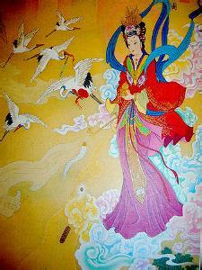 九天玄女 中国古代神话中的女神  九天玄女 中国古代神话中的女神