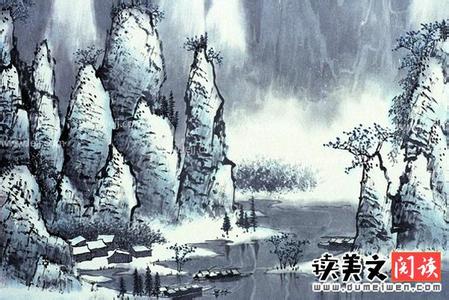 雪景山水画家作品欣赏 中国十大山水画家及作品展示