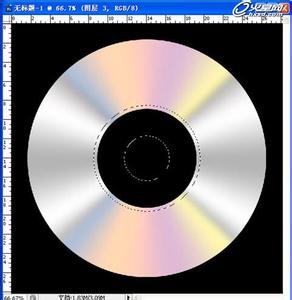 photoshop光盘制作 photoshop如何制作光盘效果？