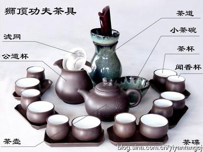茶具套装使用方法图解 茶具的使用方法