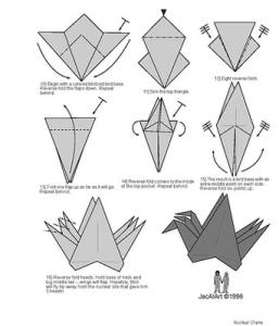 千纸鹤的折法最简单 千纸鹤的简单折法之图文并茂