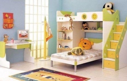 巧布置房间 儿童房间布置图片 父母如何巧用空间