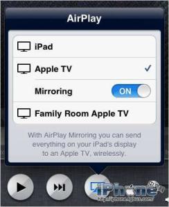 airplay mirroring 怎样使用AirPlay镜像（AirPlay Mirroring）