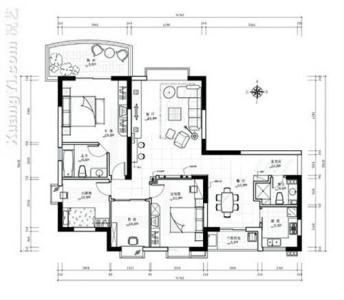房屋设计平面图欣赏 室内平面图设计,室内平面图欣赏