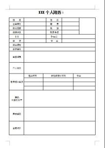 毕业生个人简历怎么写 2015年毕业生个人简历怎么写