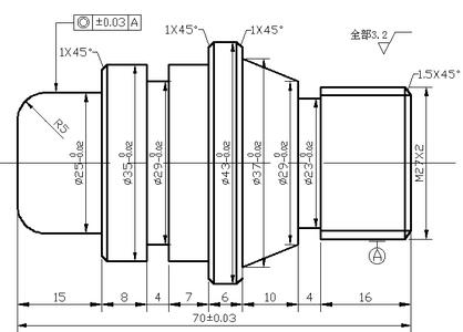 cad形位公差标注 CAD标注尺寸公差与形位公差